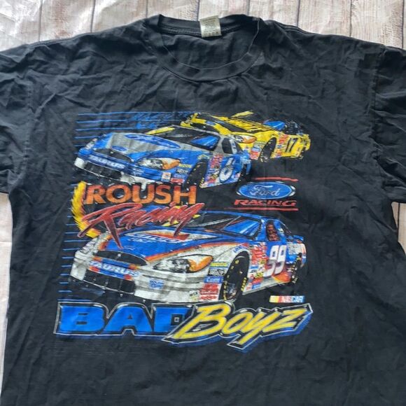 Roush Racing Bad Boyz Jeff Burton Mark Martin Cygnus Mens - Picture 2 of 3